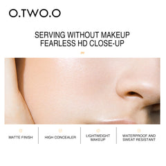 O.TWO.O Full Coverage Whitening Sweat Resistant Moisturizing Liquid Foundation Makeup Base Wholesale