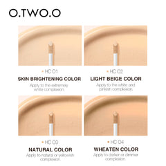 O.TWO.O Cosmetics Face Makeup High Cover Oil Control Long Lasting Liquid Concealer