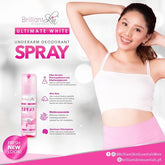 Brilliant Ultimate White Underarm Deodrant Spray 60ml