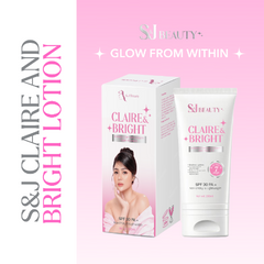 S and J Beauty - Claire and Bright Lotion