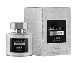 Confidential Platinum 100ml EDP Spray Lattafa Perfume