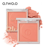 O.TWO.O High Pigment 6 Natrual Color Blush Pallete Pink Blush Powder Wholesale
