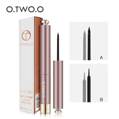 O.TWO.O A&B Head Waterproof Long Lasting Matte Liquid Eyeliner Fast Dry Vegan Black Eye Liner