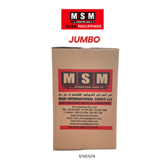 MSM CARGO -JUMBO BOX 57x57x74