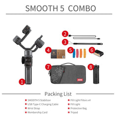 Zhiyun Brand Smooth 5 Combo