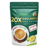Fitgum Collagen Chia Coffee