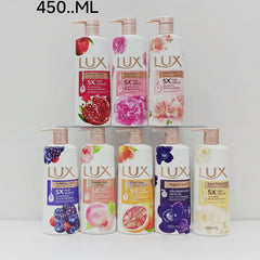 Lux Body Wash Mix 450ml- 7pcs