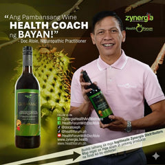 Guyabano Wine - (Fermented Fruit Wine) 750ml Zynergia