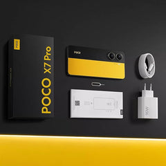 POCO X7 Pro Black 12GB RAM 512GB 5G Mobile |