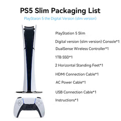 PS5 Slim 1tb Digital Edition UAE Ver.