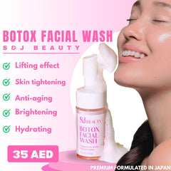 S and J Beauty - Botox Facial Wash