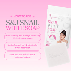 S and J Beauty - Snail White Soap