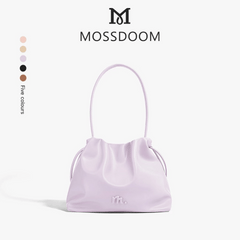 MOSSDOOM Danica Bag- High-Capacity Soft Cloud-shaped Drawstring Shoulder Bag for Women