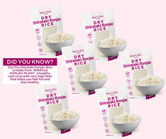 Keto Dry Shirataki Konjac Rice 1kg