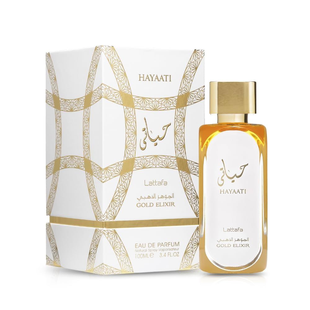 Hayaati Gold Elixir 100ml EDP Spray Lattafa Perfume