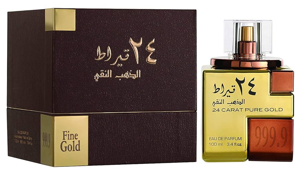 24 Carat Pure Gold 100ml EDP Spray Lattafa Perfume