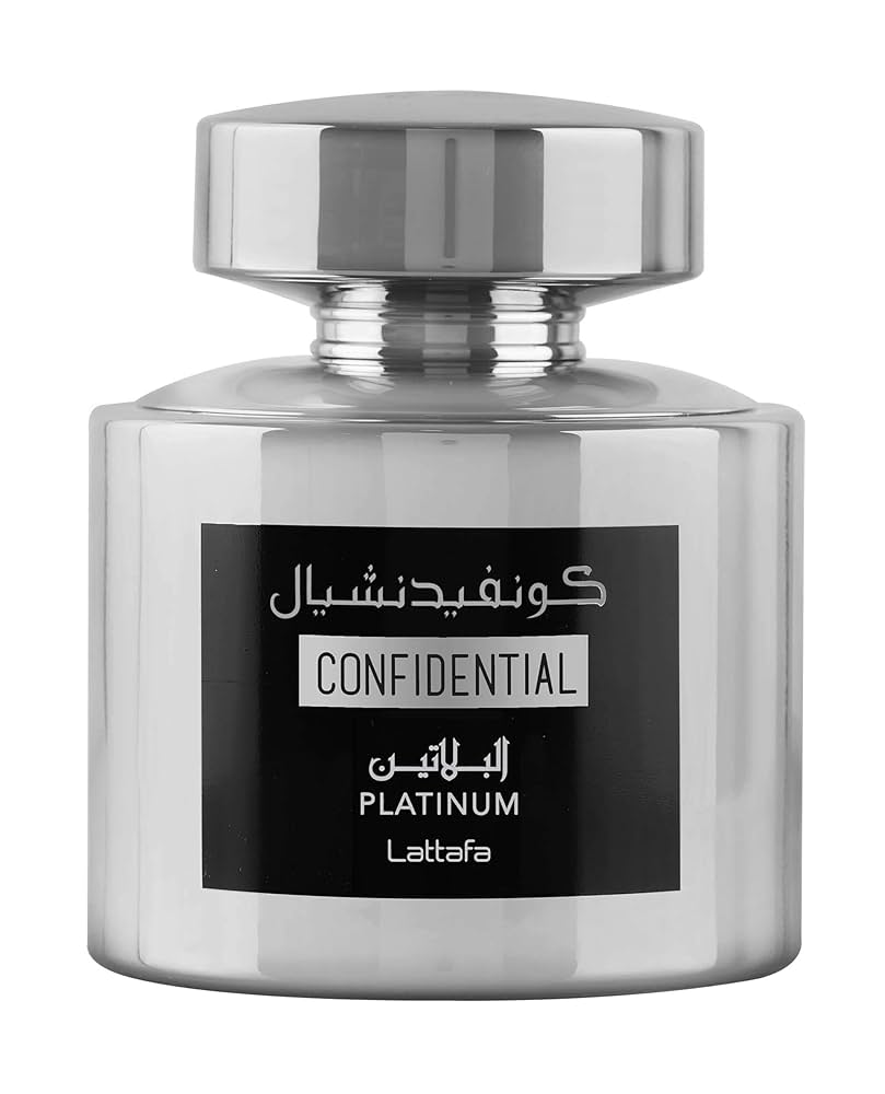 Confidential Platinum 100ml EDP Spray Lattafa Perfume