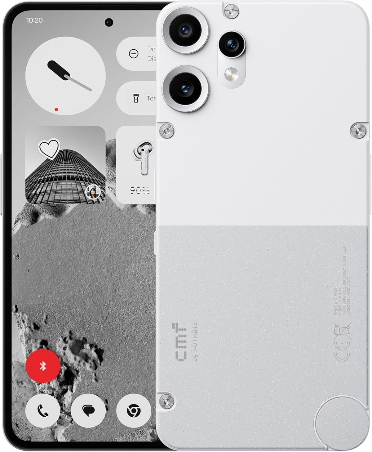 CMF Phone 2 Pro 8GB 256GB WHITE, MediaTek Dimensity 7300 Pro 5G, Dual SIM,