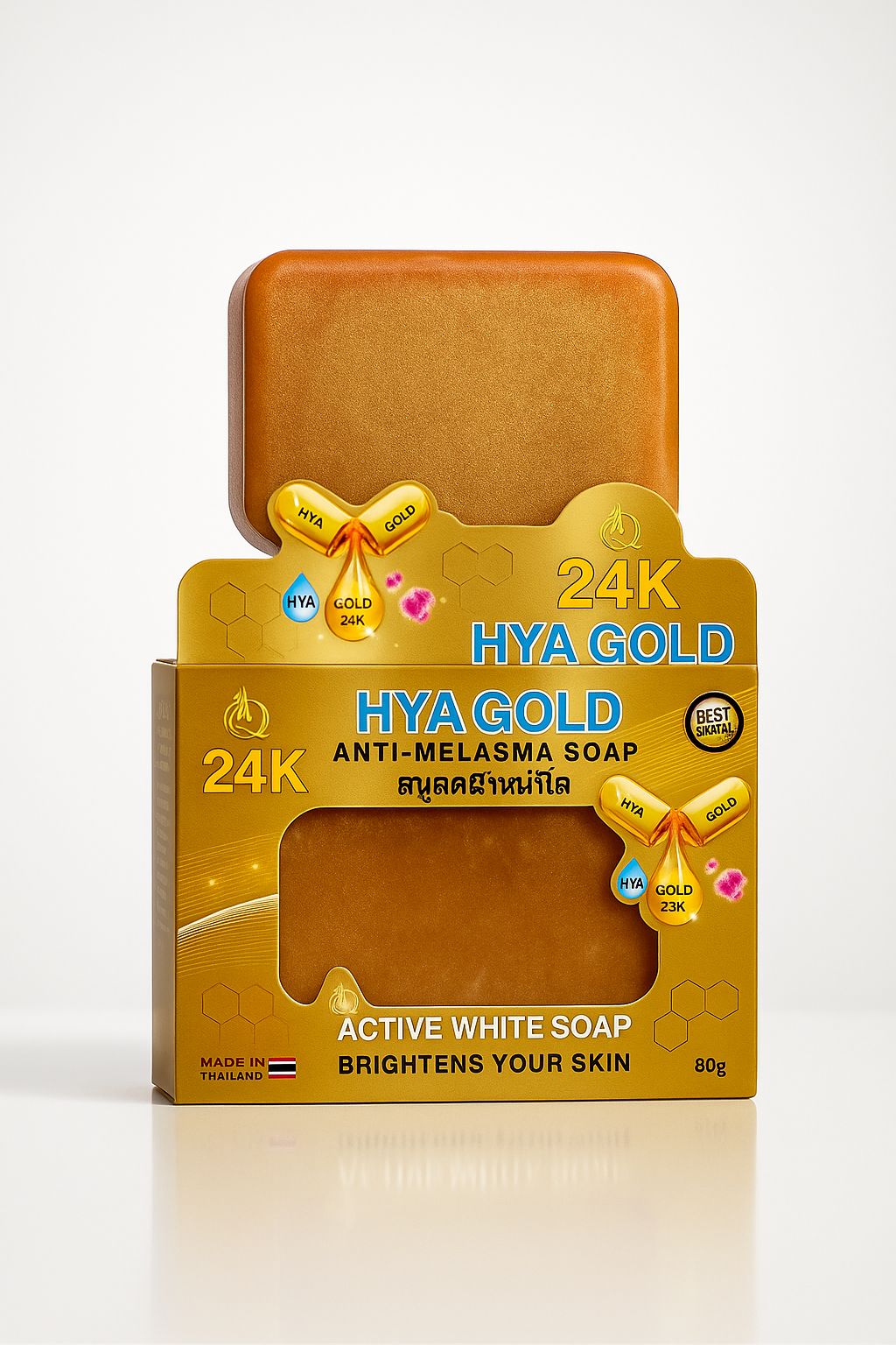 HYA GLOW 24K SOAP 80G