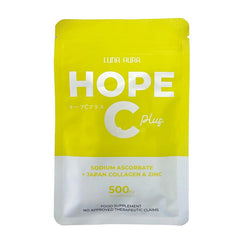 Luna Aura Hope C Plus Sodium Ascorbate + Japan Collagen & Zinc 500mg 30 Capsule