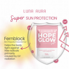 Luna Aura Hope Glow Super Japan S-Acetyl Glutathione + Oral Sunblock 700mg