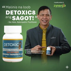 Detoxic8 (Cascara Sagrada+Psyllium Husk Seed +Rexeed) 750mg/30 caps Zynergia