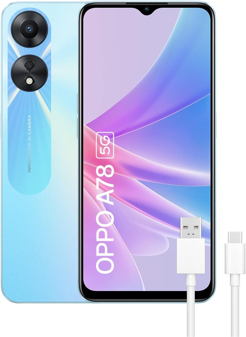 Oppo A78 Dual-SIM 128GB ROM + 4GB RAM (GSM only | No CDMA) Factory Unlocked 5G SmartPhone