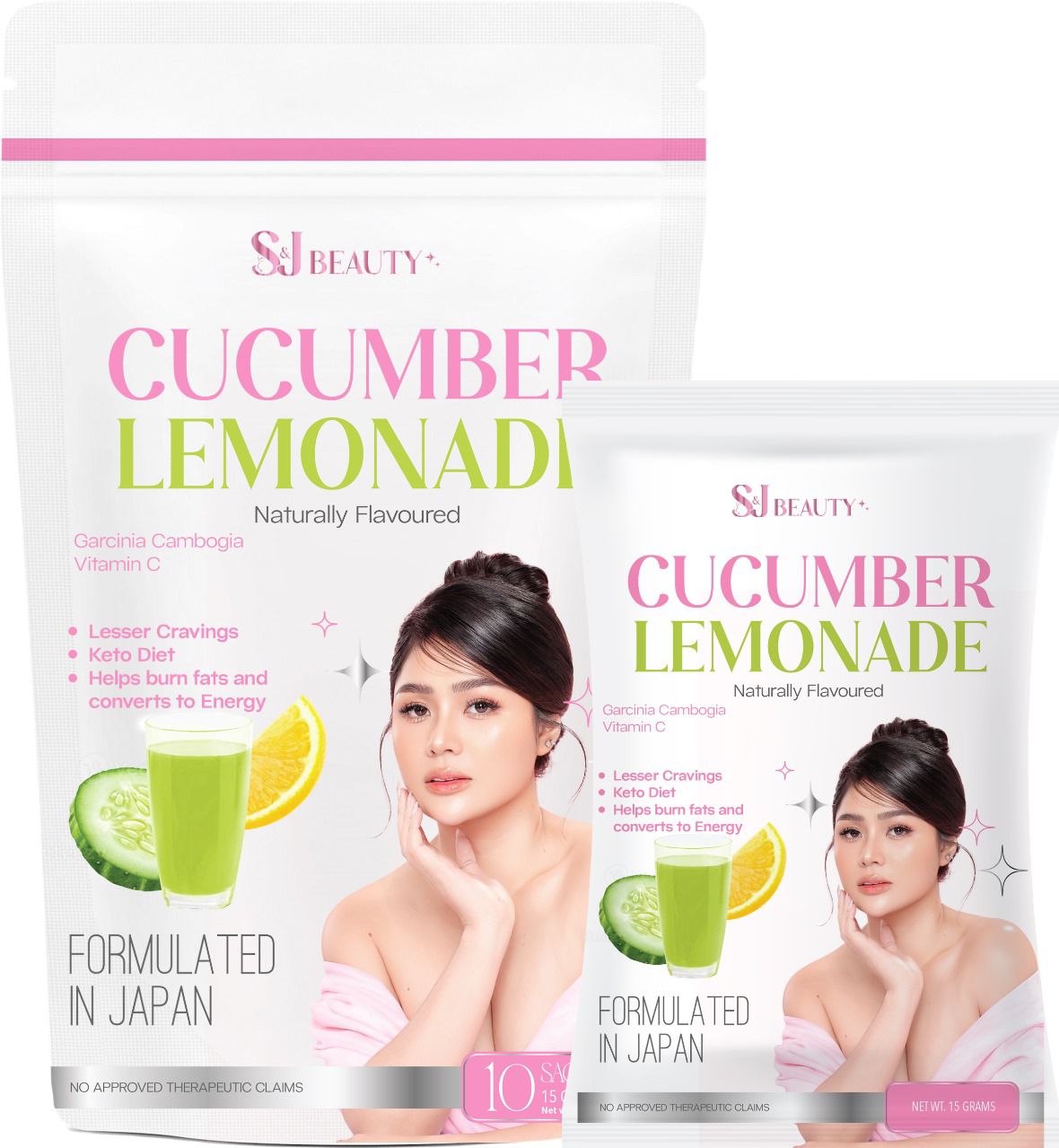 S and J Cucumber Lemonade