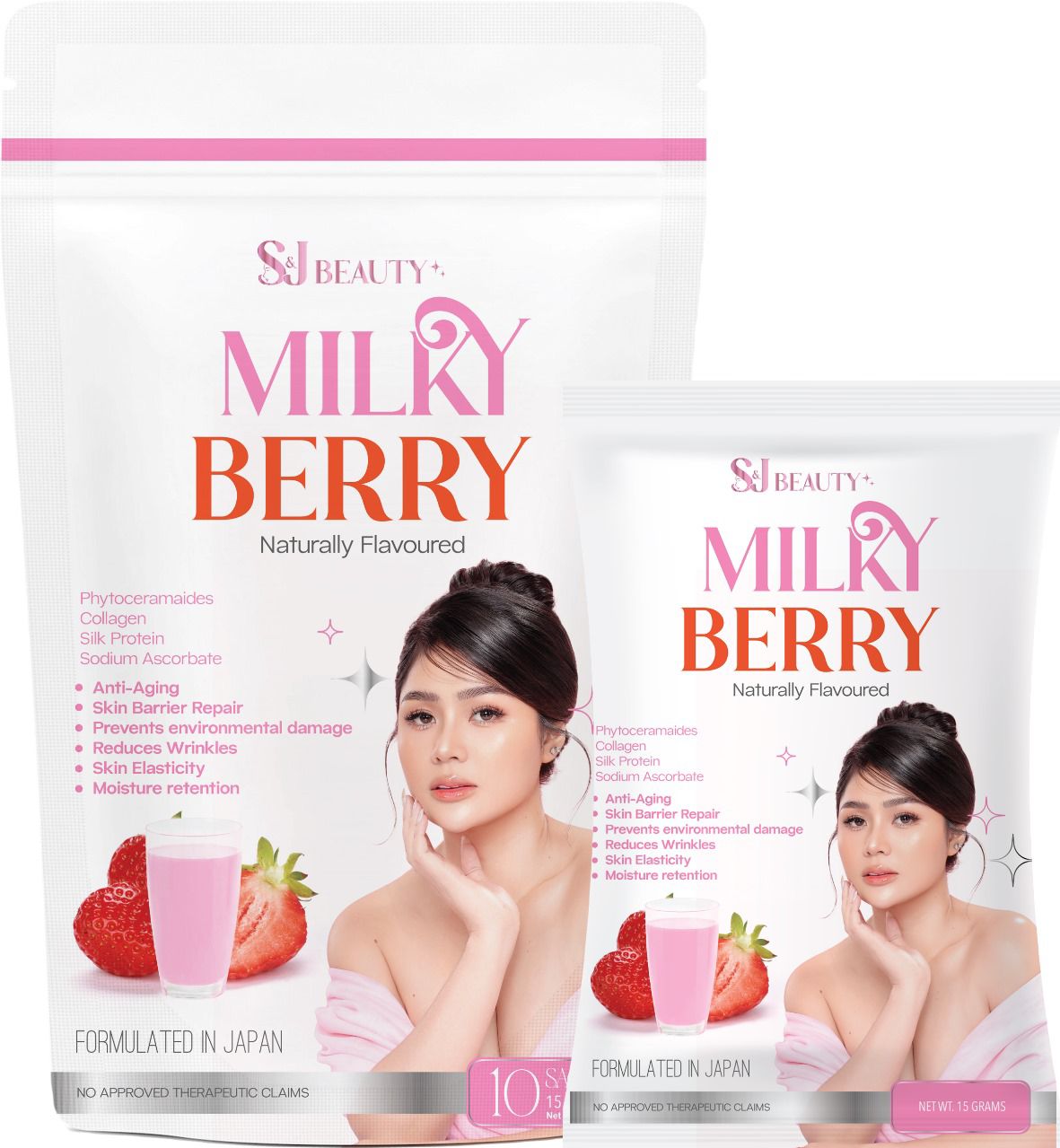 S and J Beauty - Milky Berry