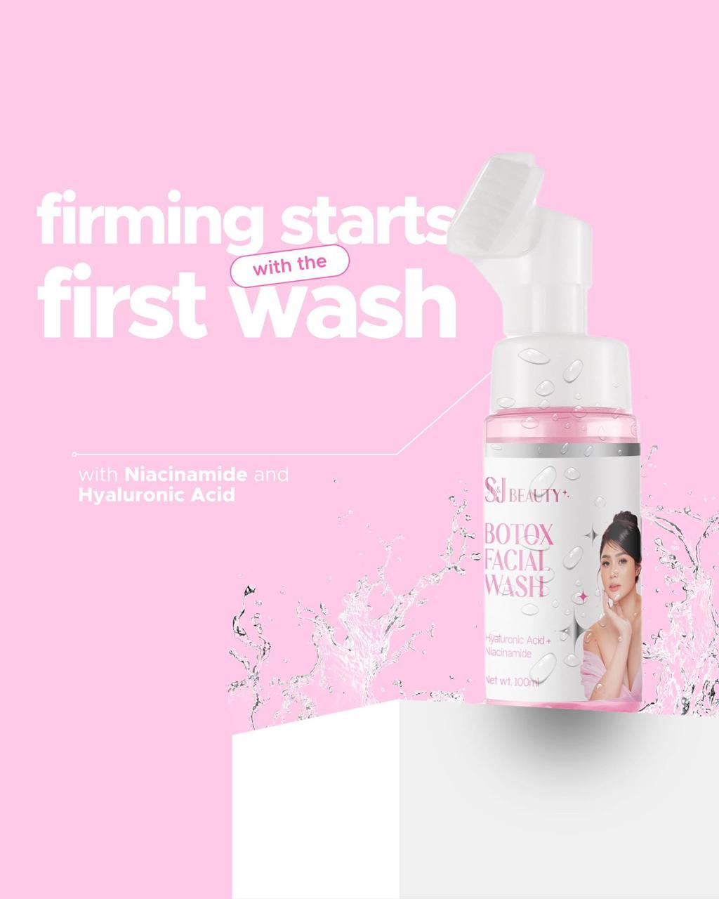 S and J Beauty Botox Facial Wash