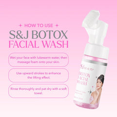 S and J Beauty Botox Facial Wash