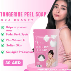 S and J Beauty - Tangerine Peel Soap