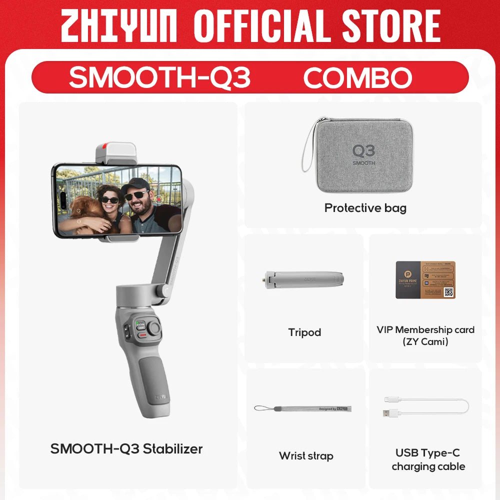 Zhiyun Brand Q3 Combo Set