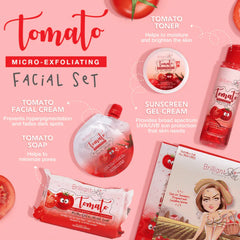 Brilliant Tomato Micro - Exfloliating Facial Set