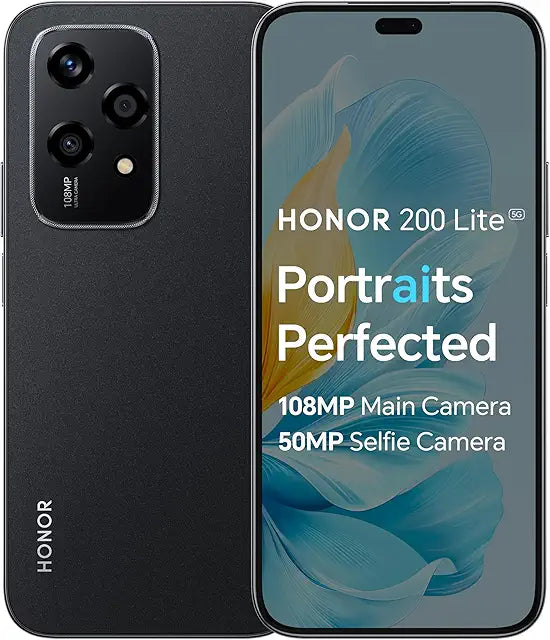 HONOR 200 Lite, 5G Dual SIM, 8GB RAM + 256GB ROM